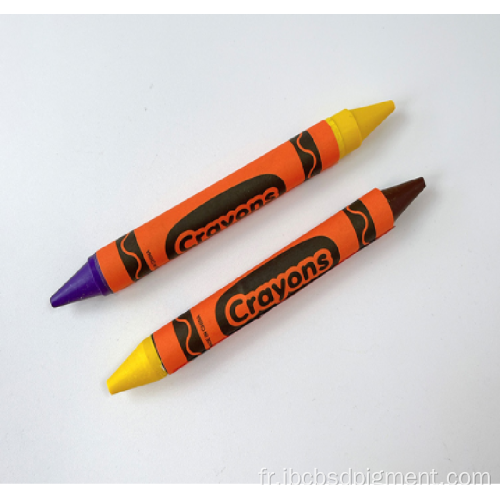 Crayons à double extrémité en deux couleurs pour enfants